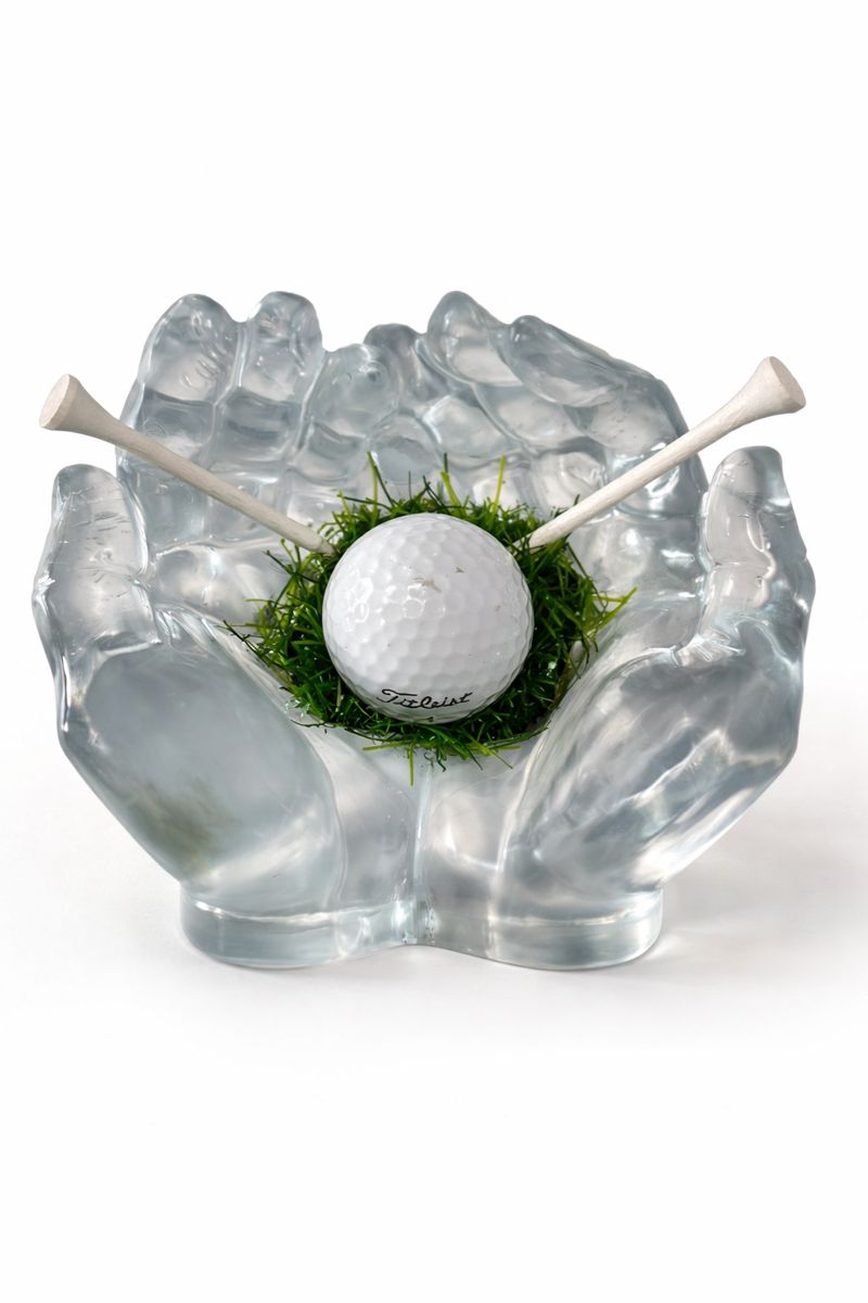 Golf-Themed Resin Hands